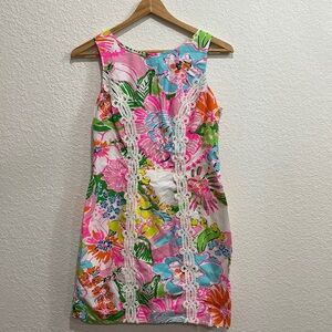 Lily Pulitzer for Target Women's Floral 100% Cotton Summer Above Knee Dress 4